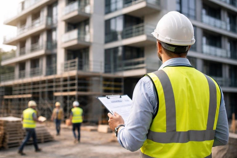 inspecteur-chantier-batiment-echafaudages-ouvriers