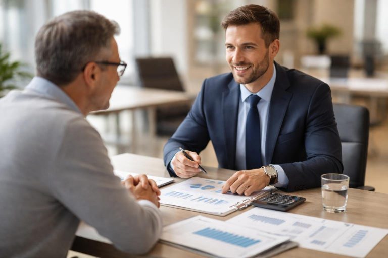 conseiller-financier-table-documents-bureau