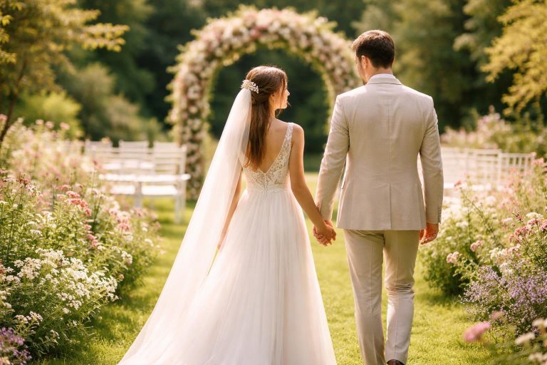 couple-marie-jardin-arche-florale